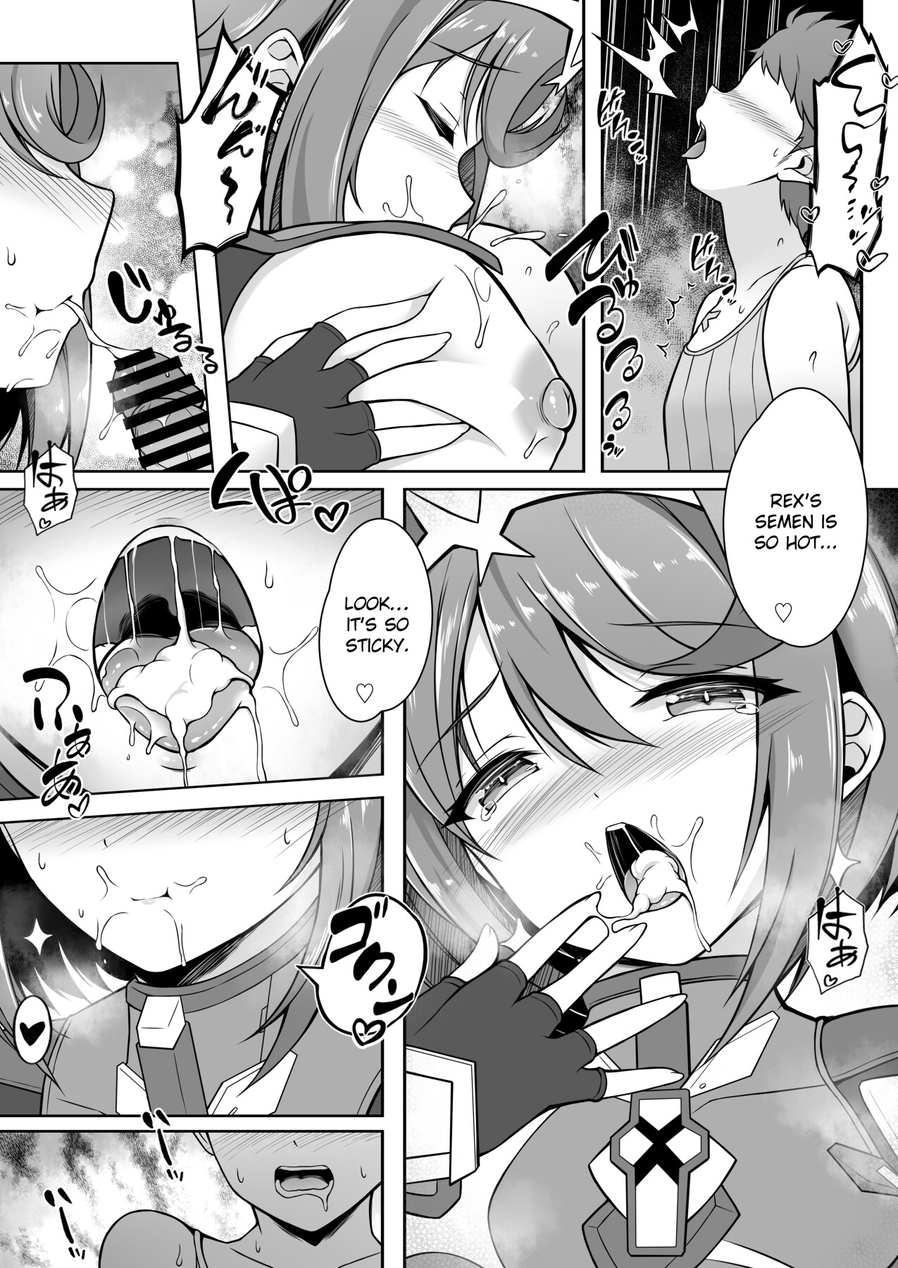 Hentai Manga Comic-A Book About Having Sex With Pyra All Day-Read-8